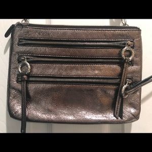 Brighton Crossbody Multiple Zipper Purse